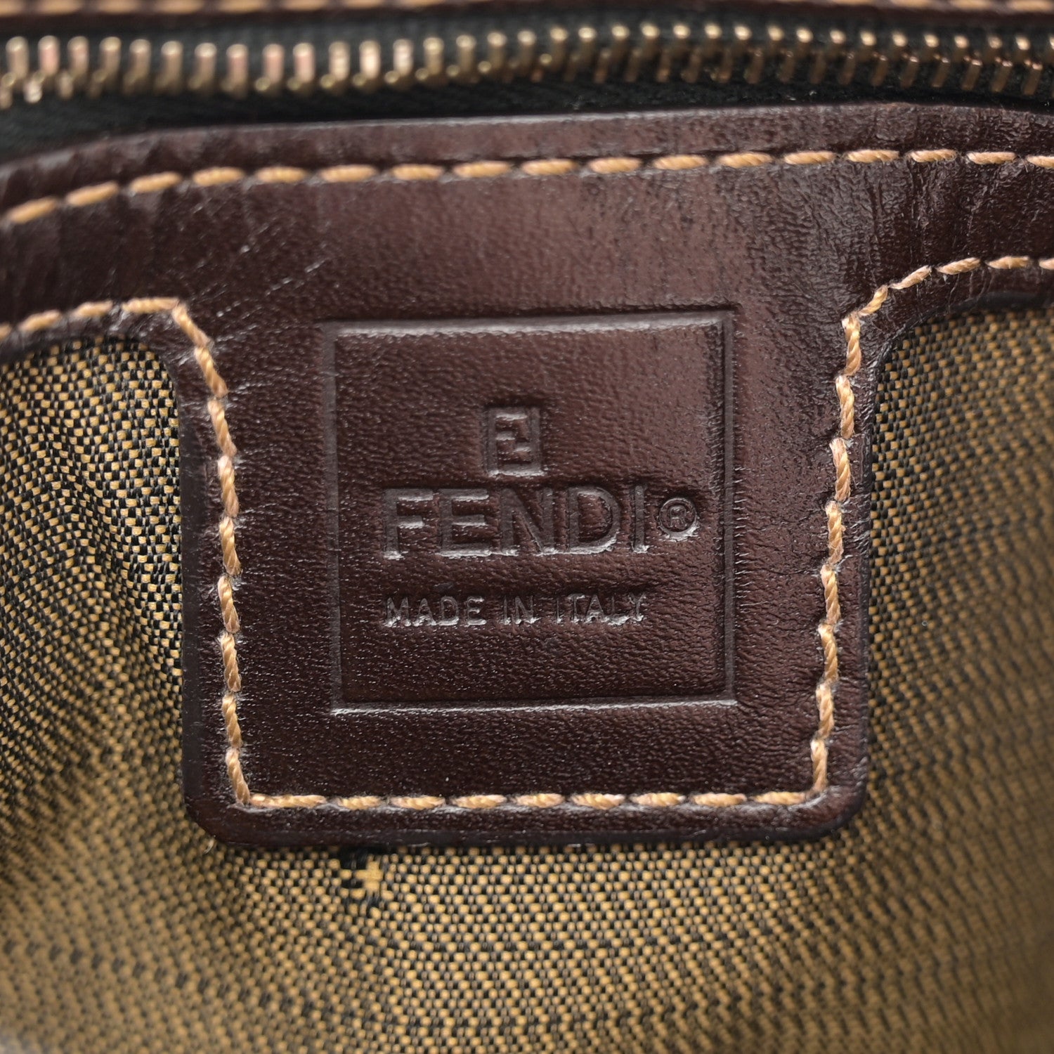 Fendi Zucca Mama Baguette Tobacco 6 of 12