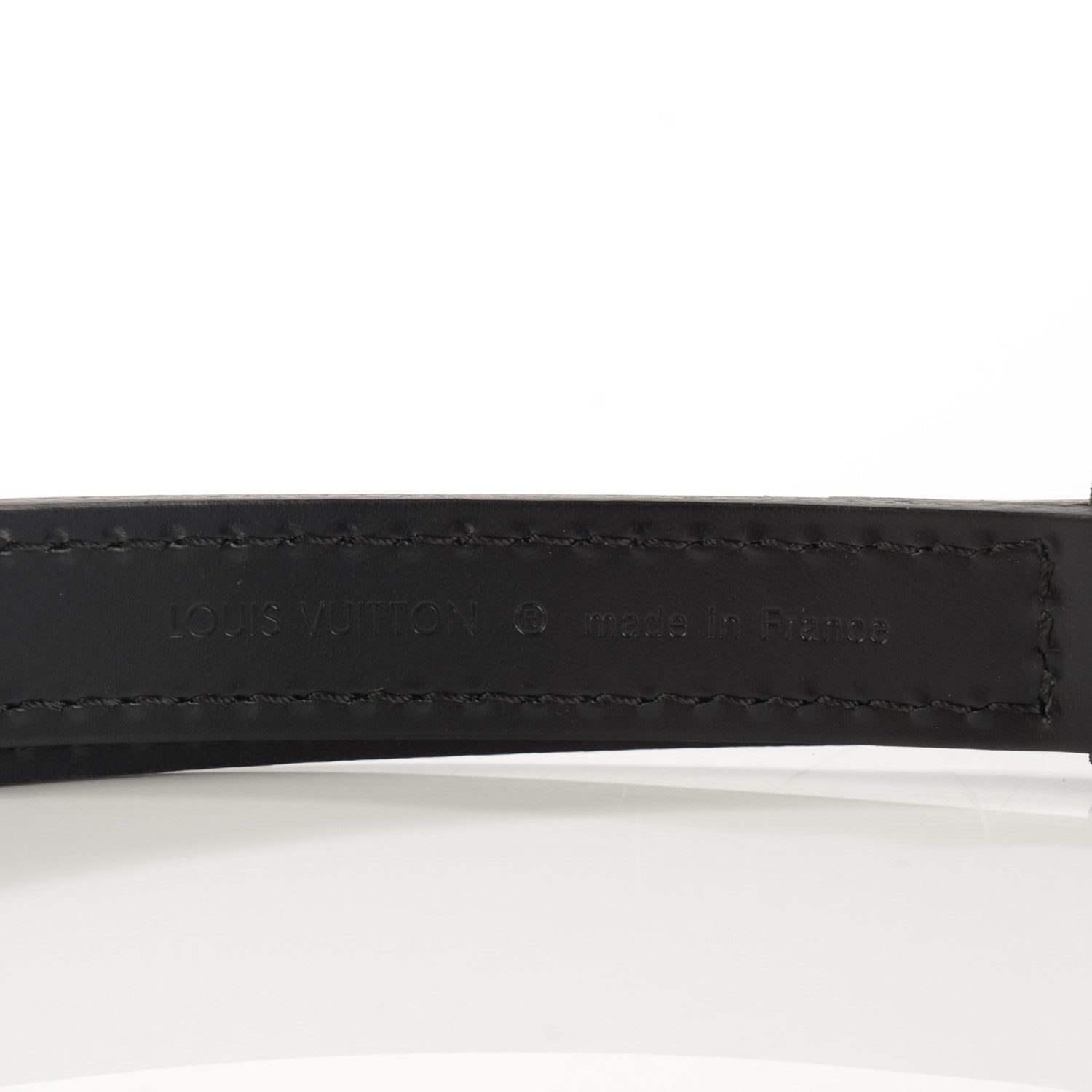 Louis Vuitton Epi Adjustable Shoulder Strap 16MM Black 4 of 4