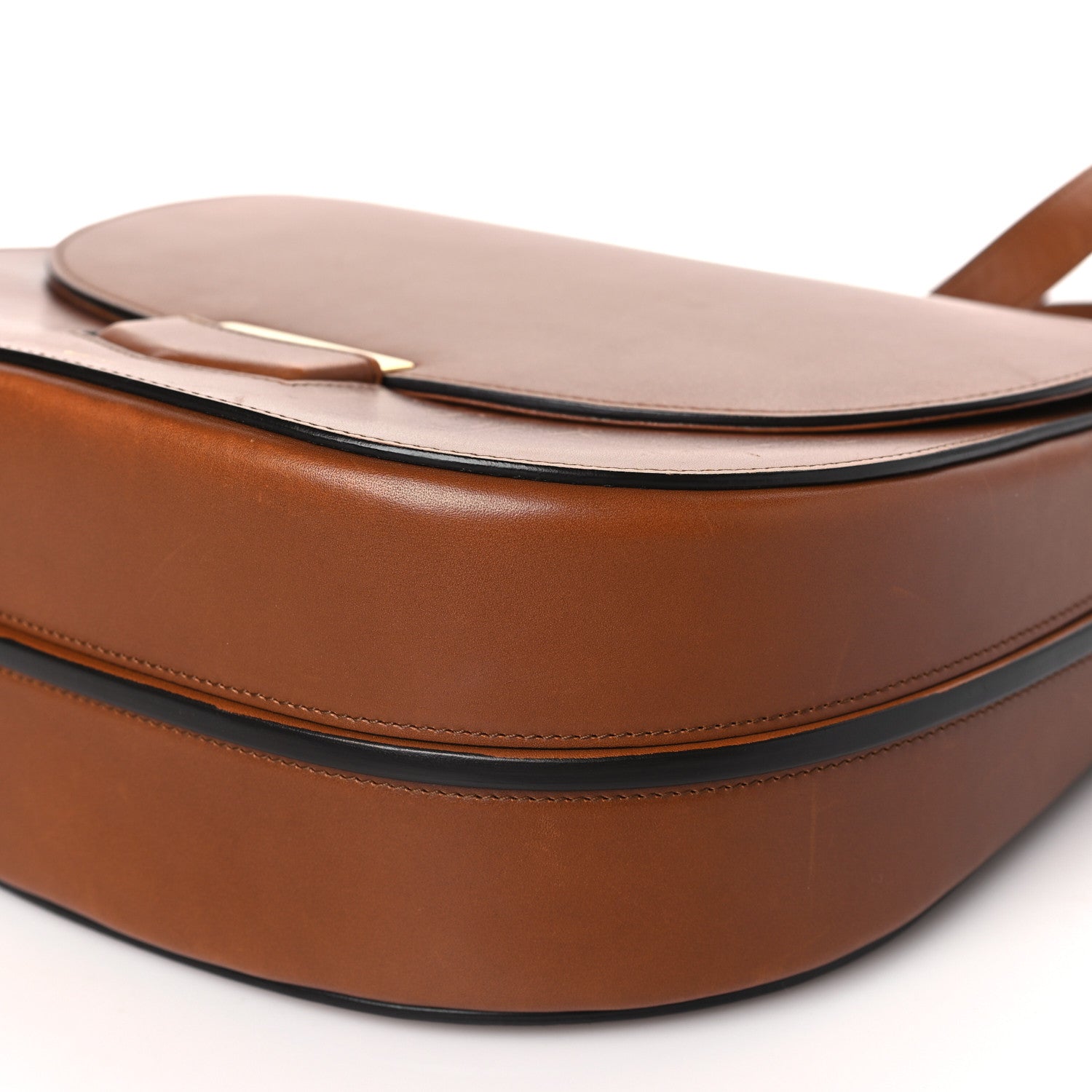 Celine Supersoft Calfskin Medium Trotteur Caramel 9 of 12