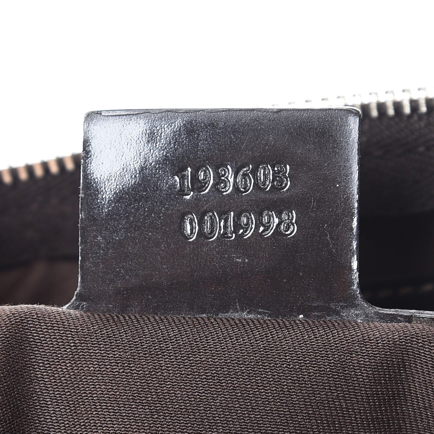 GG Plus Monogram Medium Joy Boston Dark Brown