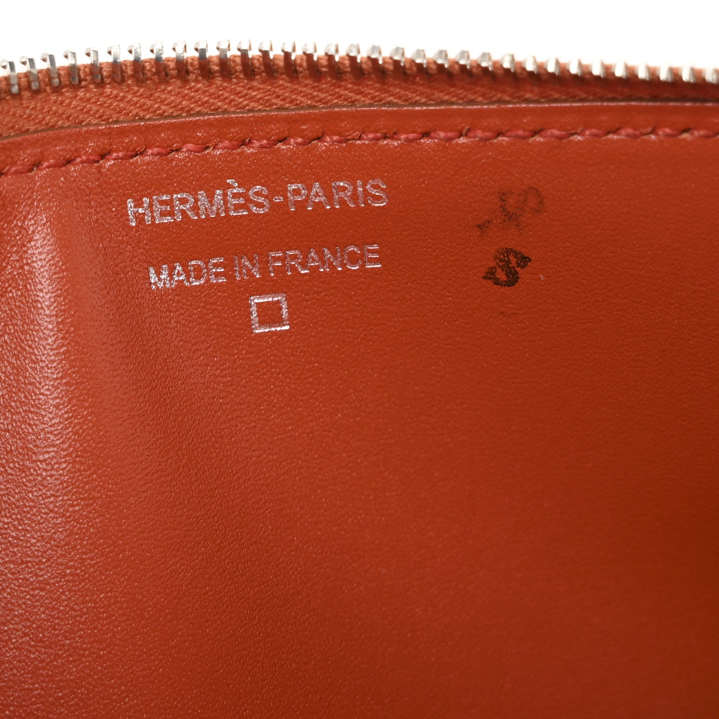 Matte Alligator Tadelakt Passant Long Wallet Terre Battue Cuivre