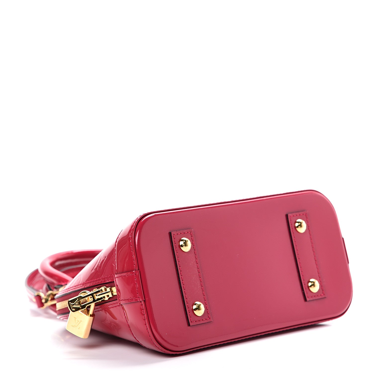Louis Vuitton Vernis Alma BB Rose Indien 3 of 9
