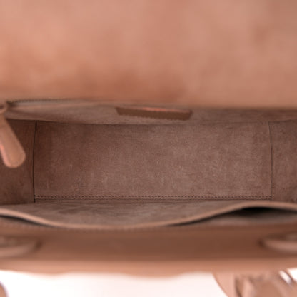 Christian Dior Ultra Matte Calfskin Cannage Medium Lady Dior Beige 5 of 12