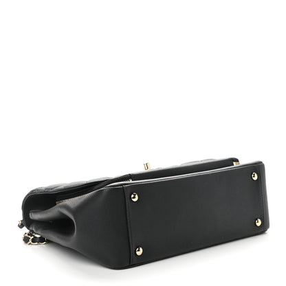 Chanel Caviar Quilted Large Business Affinity Flap Black 4 of 11