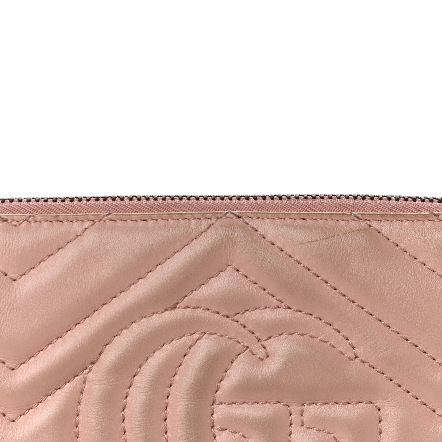 Gucci Calfskin Matelasse Mini GG Marmont Chain Bag Perfect Pink 11 of 11