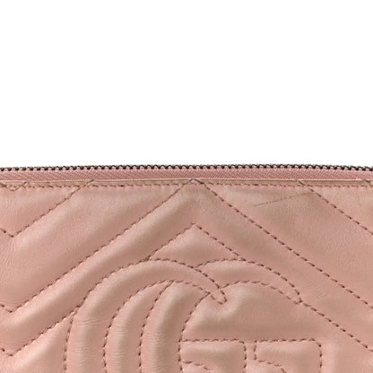Gucci Calfskin Matelasse Mini GG Marmont Chain Bag Perfect Pink 11 of 11