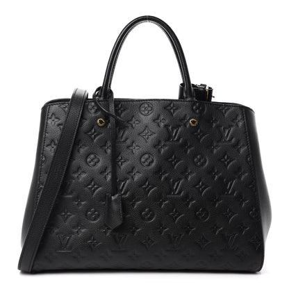 Louis Vuitton Empreinte Montaigne GM Black 1 of 10