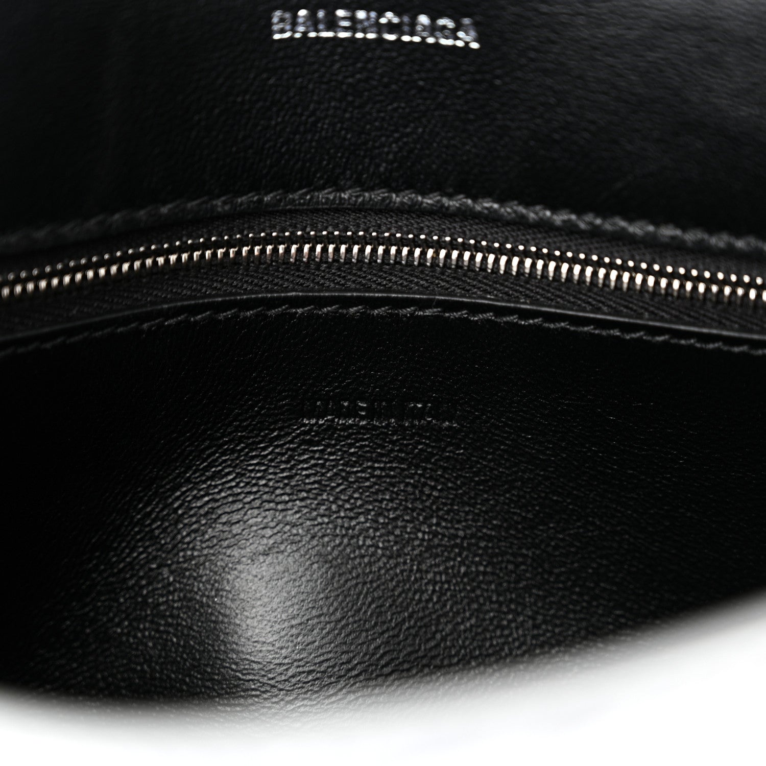 Balenciaga Metallic Calfskin Downtown Chain Shoulder Bag XS Silver 11 of 15