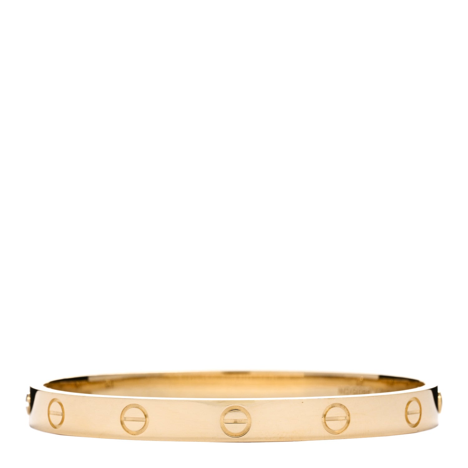 Cartier 18K Yellow Gold LOVE Bracelet 17 2 of 5