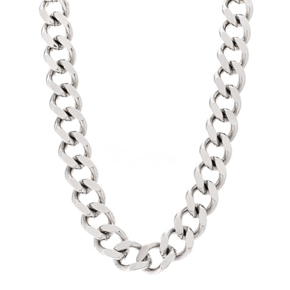 Christian Dior Metal CD Icon Chain Link Necklace Silver 1 of 7