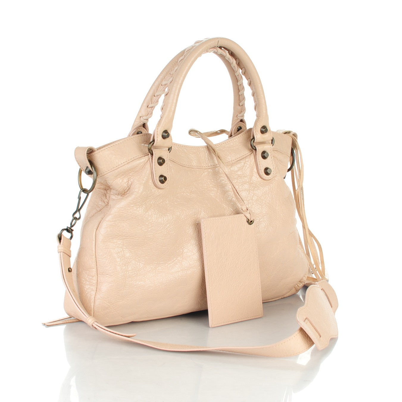 Balenciaga Agneau Classic Hardware Town Rose Aubepine Rose Light 3 of 7