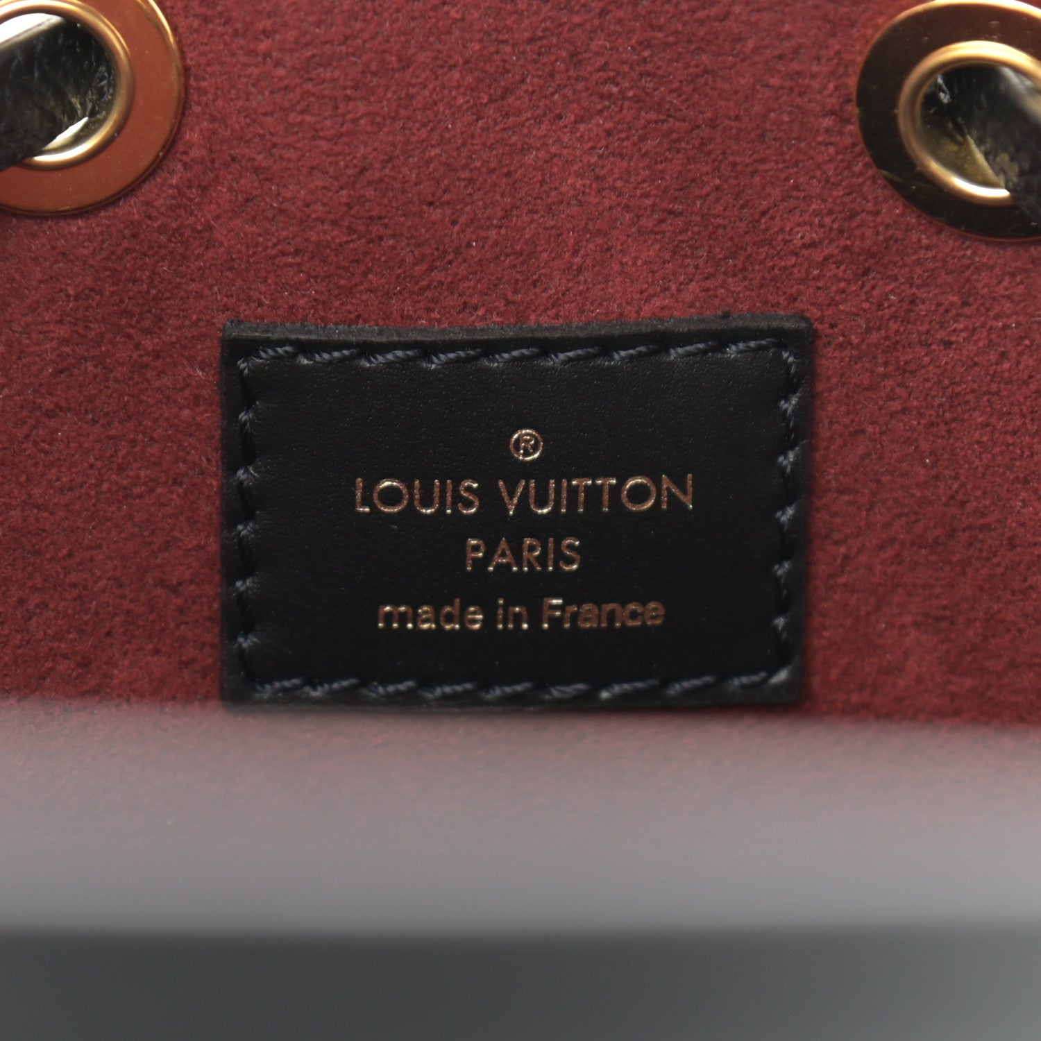 Louis Vuitton Empreinte Monogram Giant Neonoe MM Black Beige 7 of 12