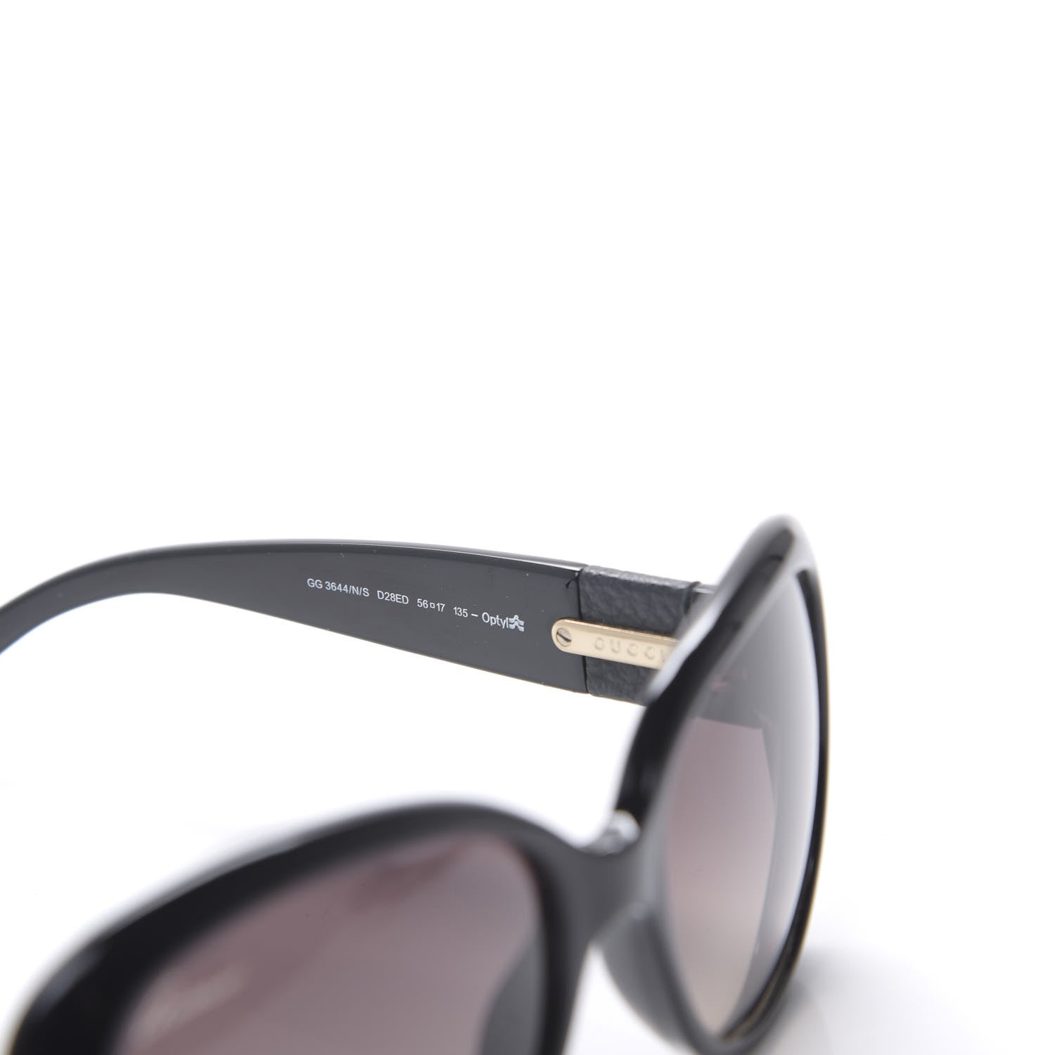 Gucci Crystal GG Sunglasses GG 3644/N/S Black 5 of 7
