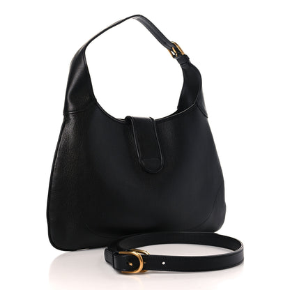 Gucci Goatskin Medium Aphrodite Shoulder Bag Black 3 of 9