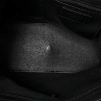 Saint Laurent Smooth Calfskin Small Monogram Cabas Black 5 of 9