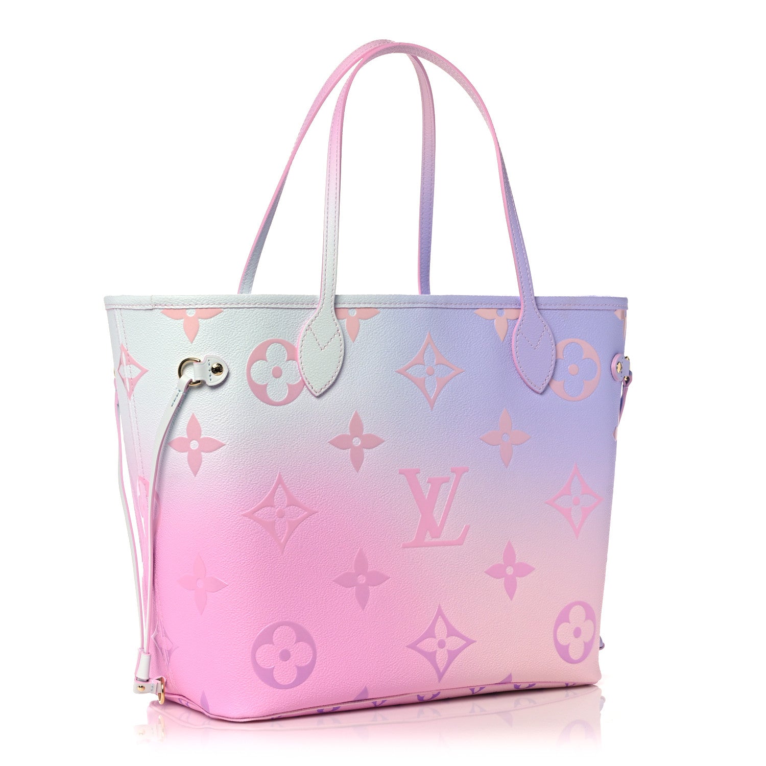 Louis Vuitton Monogram Giant Spring In The City Neverfull MM Sunrise Pastel 3 of 9