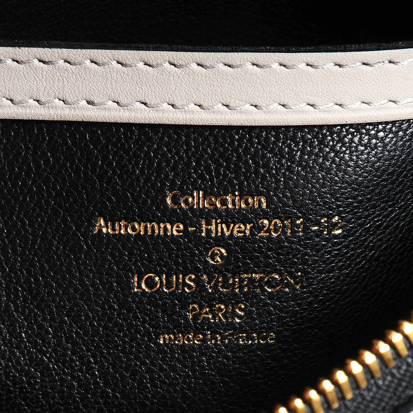 Cuir Obsession Lockit BB Gris