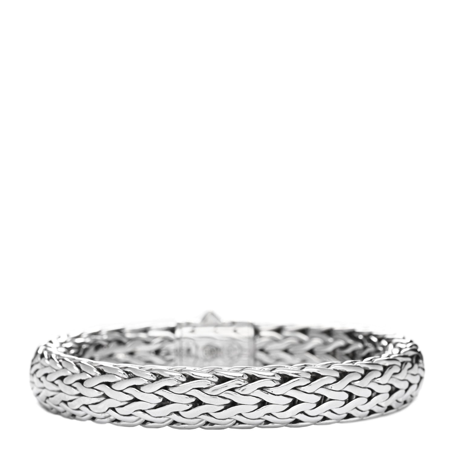 John Hardy Sterling Silver Black Sapphire 11mm Classic Chain Bracelet 2 of 3