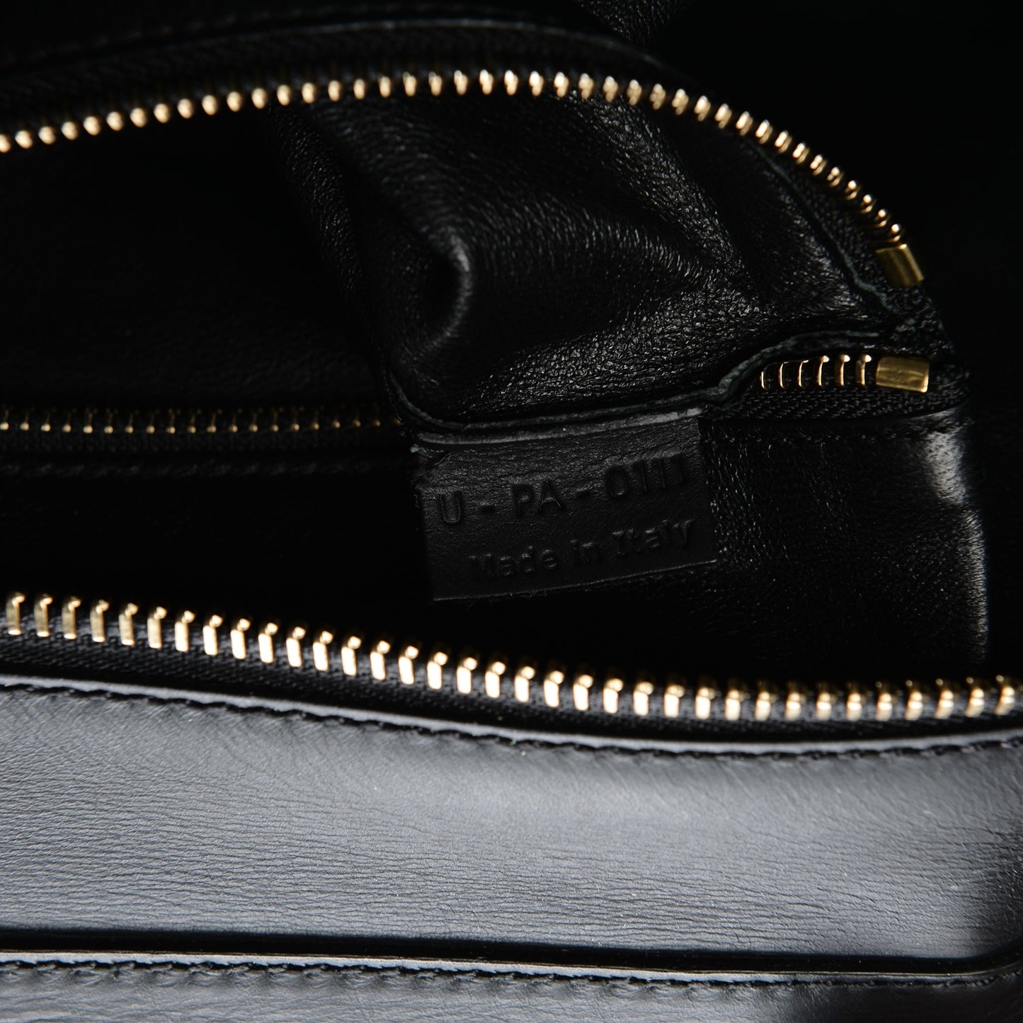 Shrunken Lambskin Mini Tri-Color Luggage White