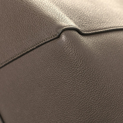 Celine Soft Grained Calfskin Small Belt Cabas Phantom Taupe 10 of 13