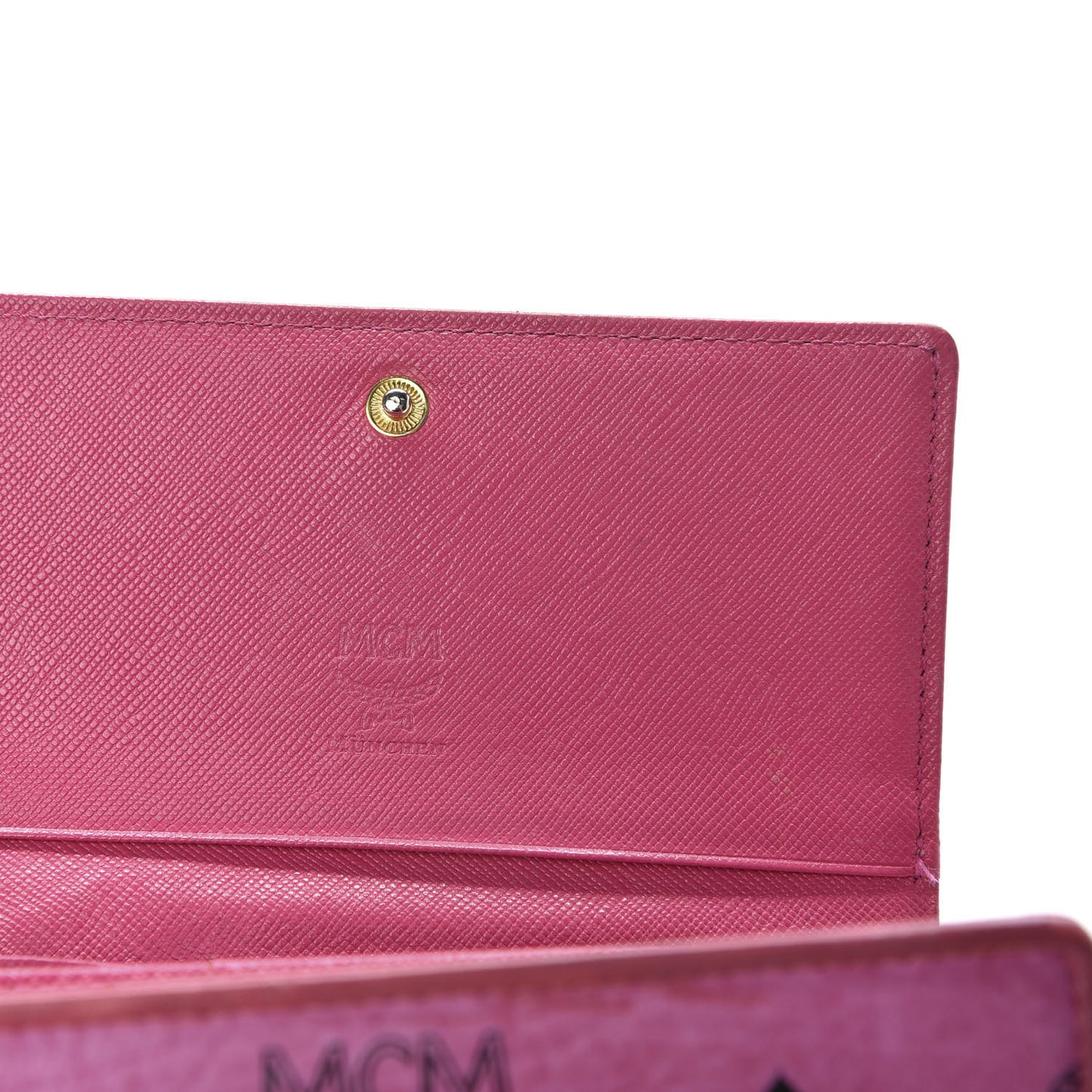 Visetos Rabbit Tri-Fold Wallet Pink