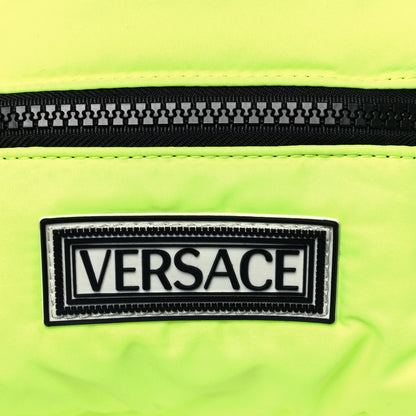 Versace Nylon Logo Backpack Yellow 7 of 12