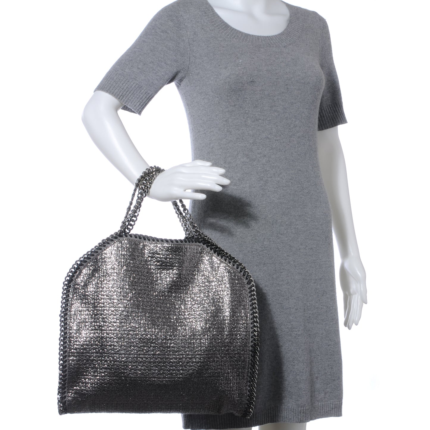 Woven Boucle Falabella Silver