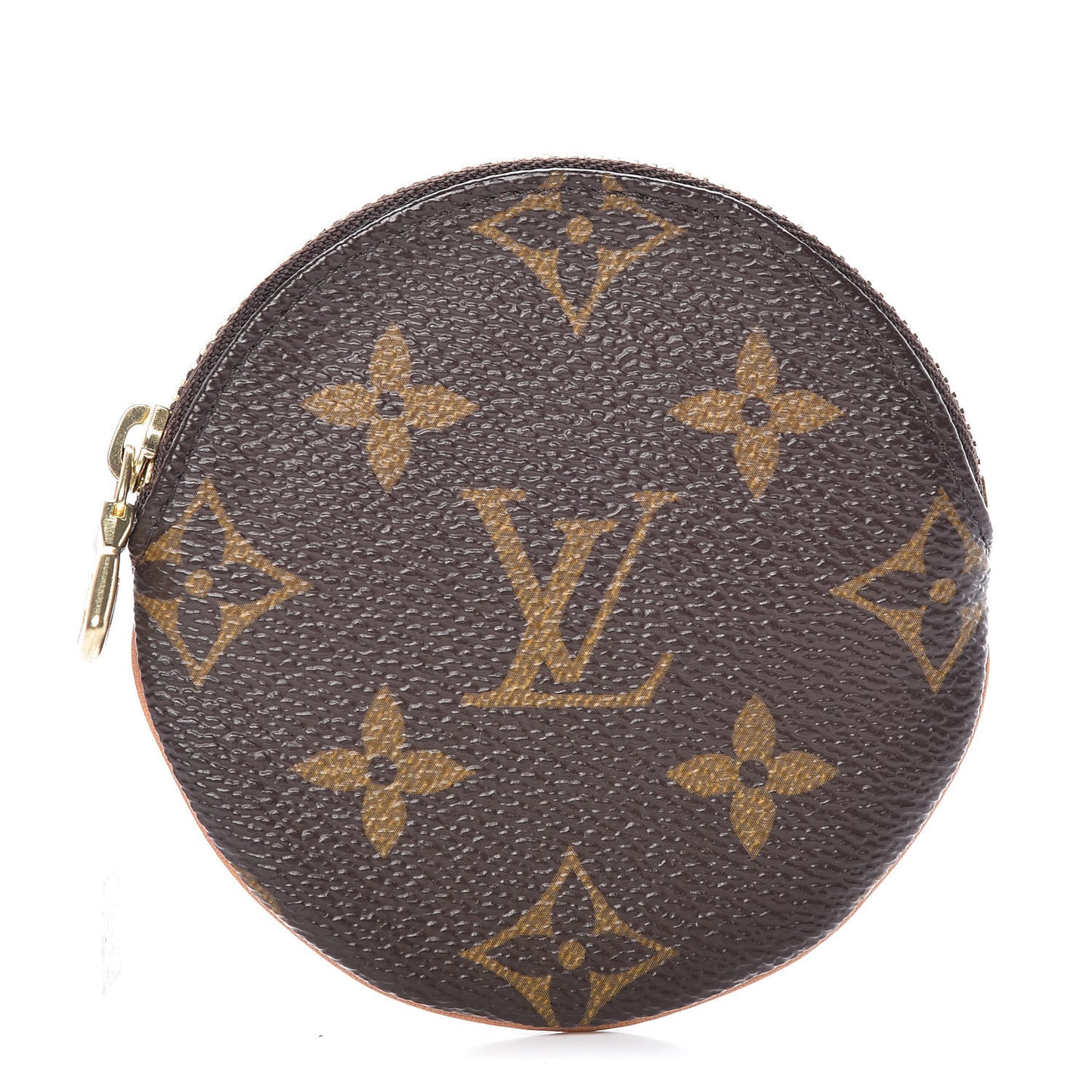 Monogram Round Coin Purse