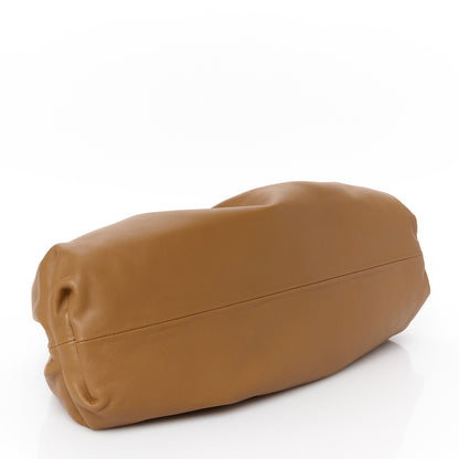 Bottega Veneta Smooth Butter Calf The Pouch Oversized Clutch Cammello 4 of 10