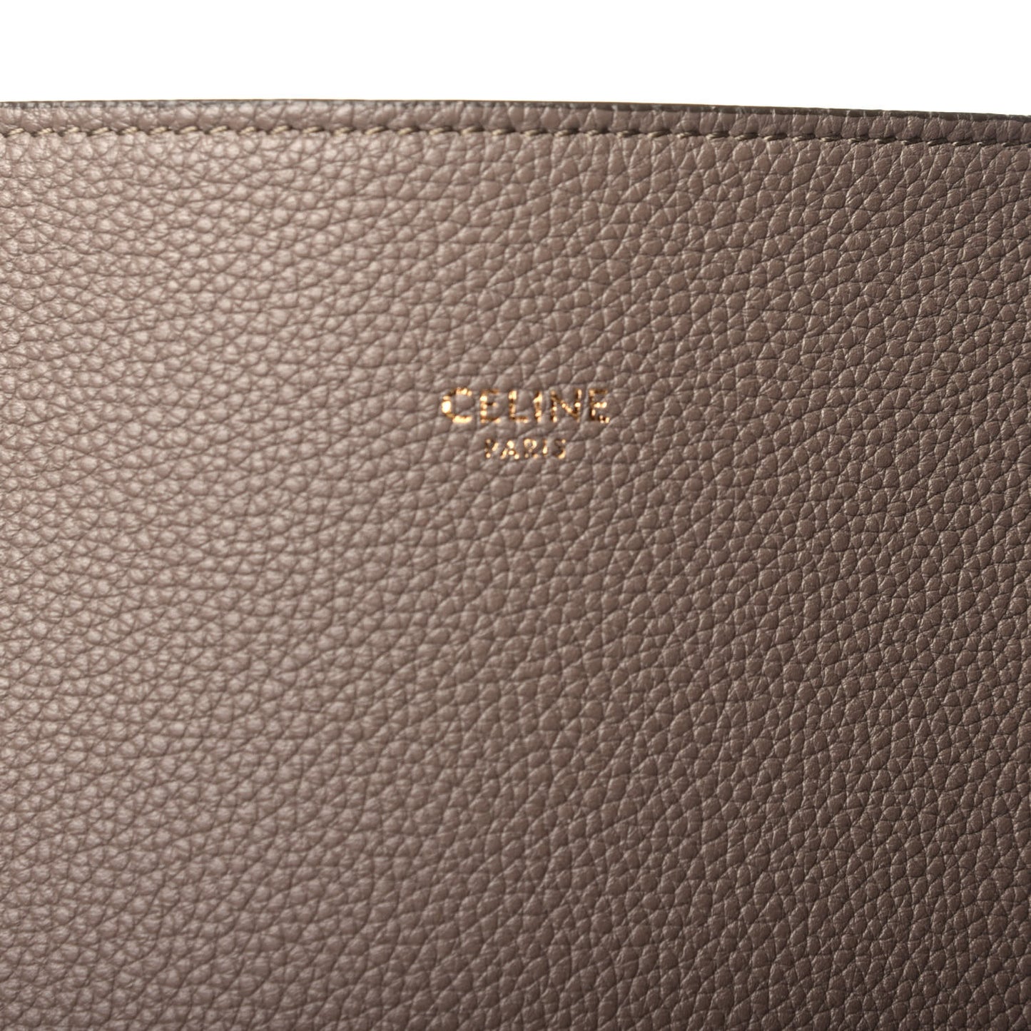 Soft Grained Calfskin Small Belt Cabas Phantom Taupe