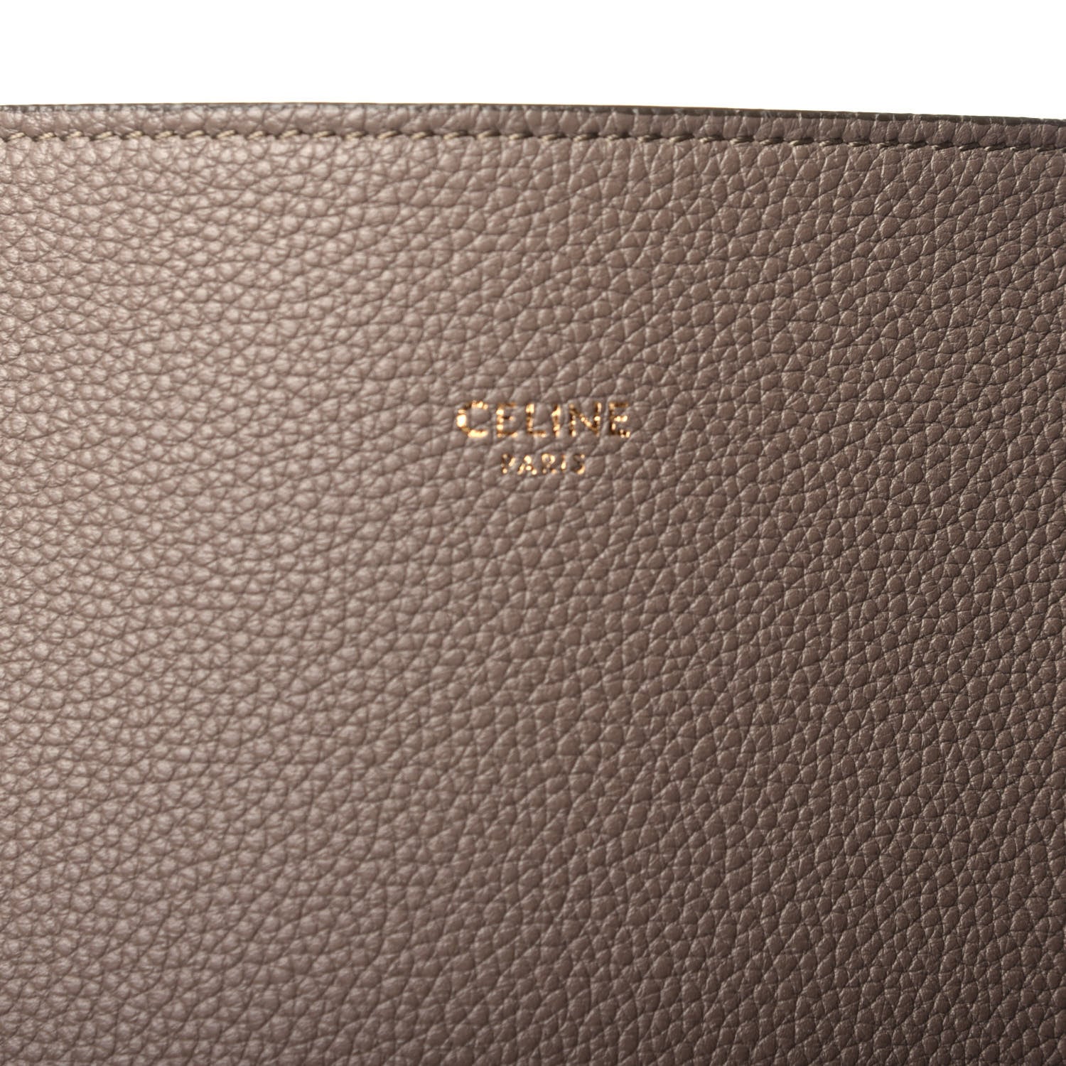 Celine Soft Grained Calfskin Small Belt Cabas Phantom Taupe 6 of 11