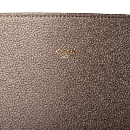 Celine Soft Grained Calfskin Small Belt Cabas Phantom Taupe 6 of 11