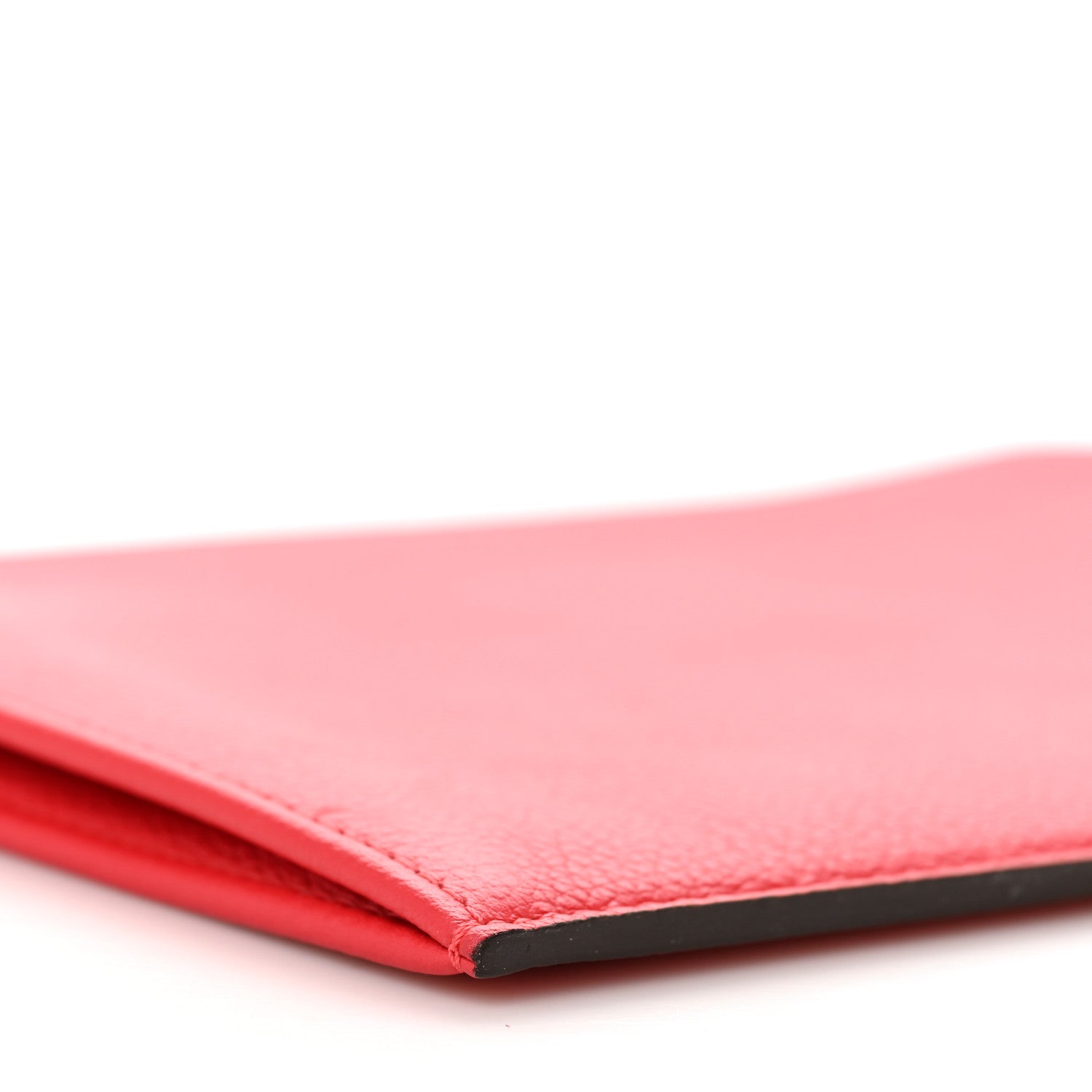 Louis Vuitton Calfskin Pochette Jules Zipped Clutch Poppy 7 of 8
