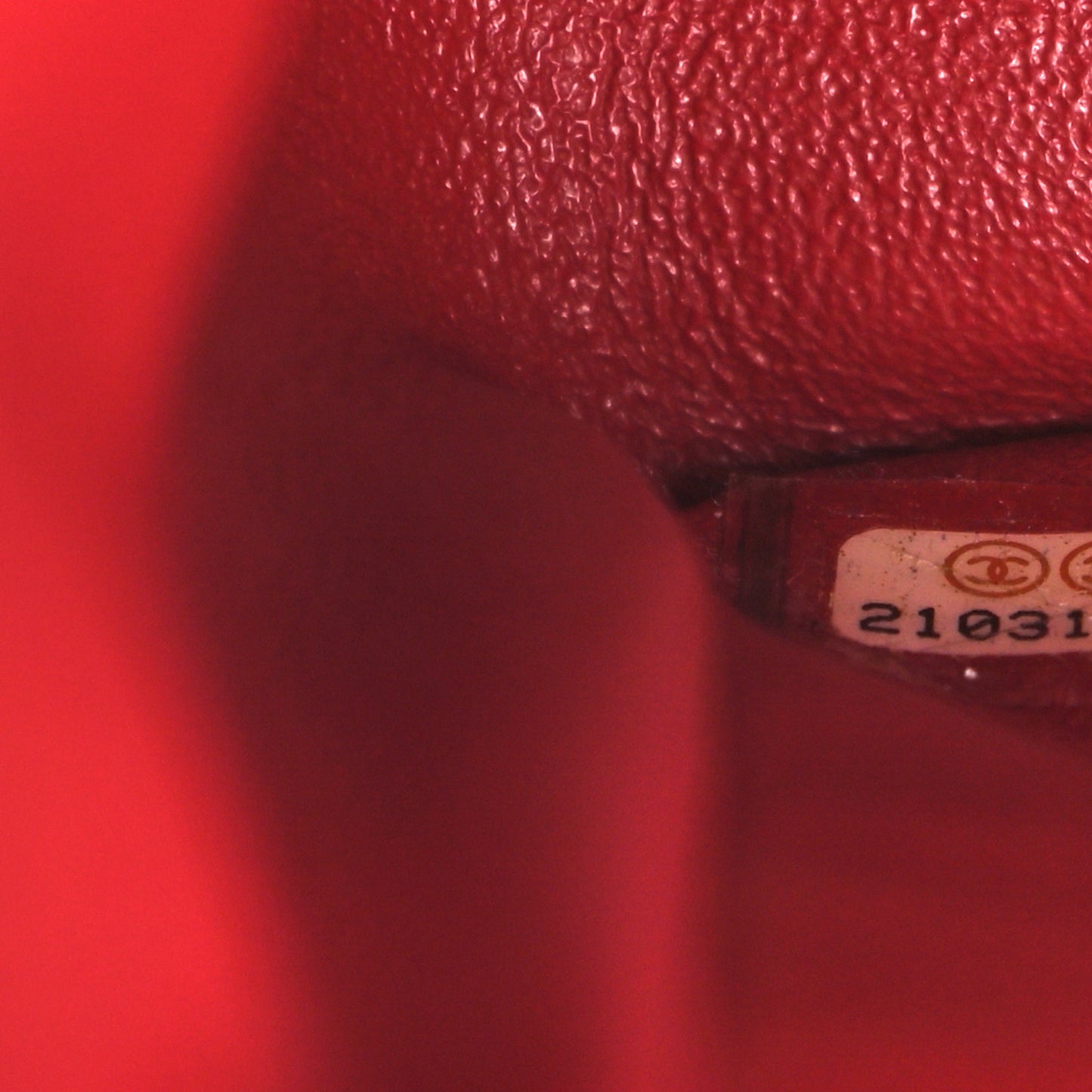 Lambskin Chevron Quilted Maxi Double Flap Dark Red