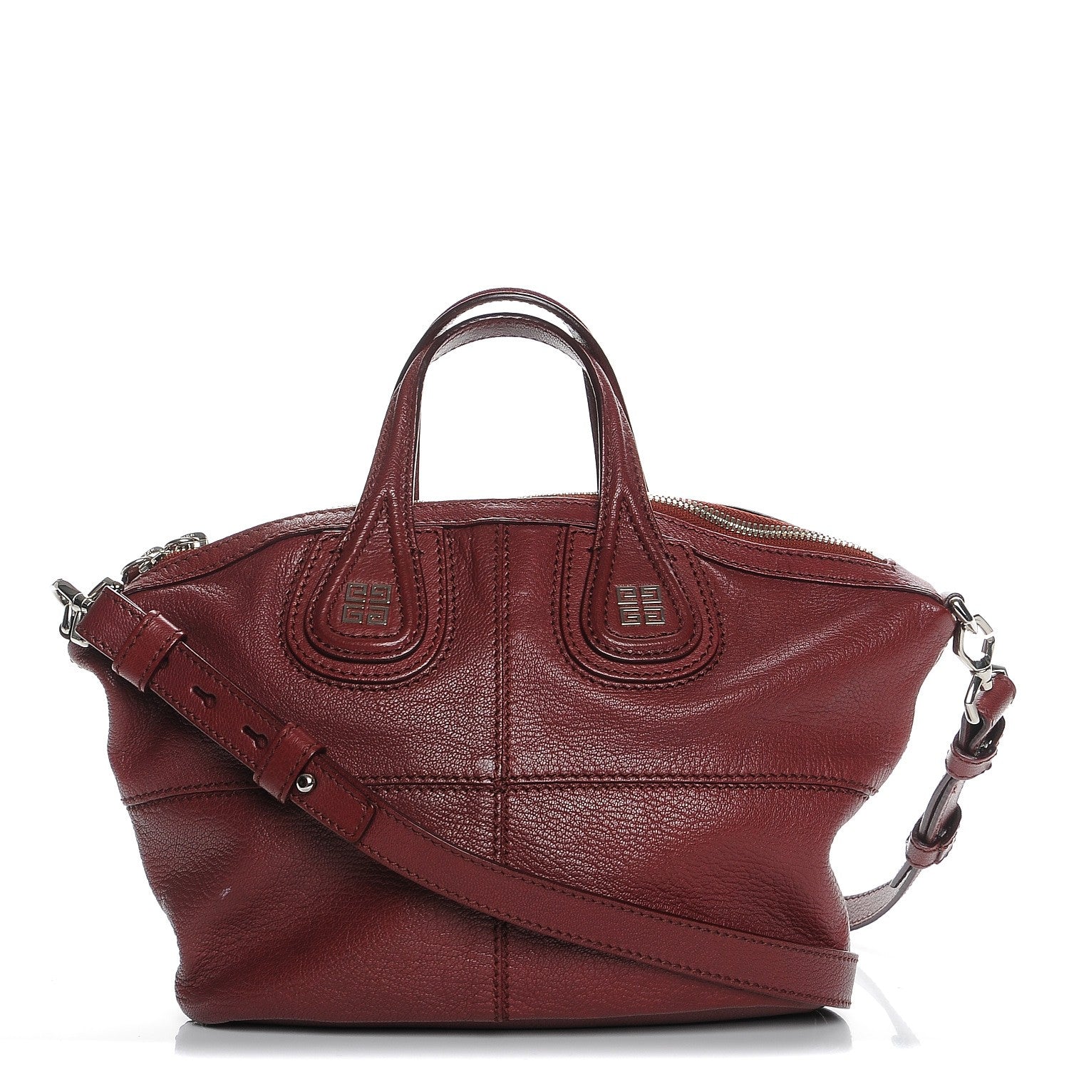 Givenchy Sugar Goatskin Micro Nightingale Red 1 of 9