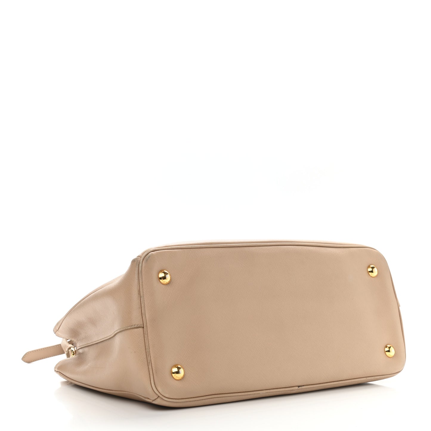 Saffiano Medium Galleria Double Zip Tote Sabbia