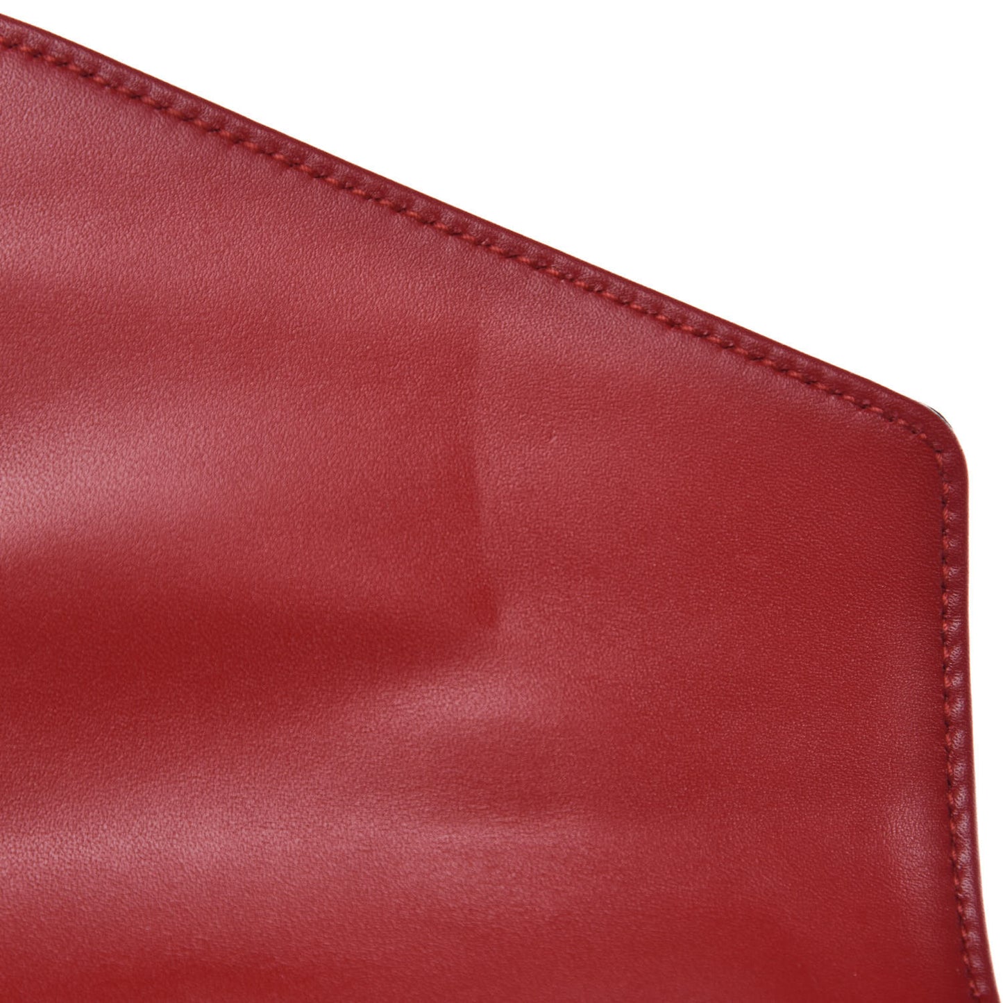 Nappa Pearl Studded Mini Queen Margaret Broadway Shoulder Bag Hibiscus Red