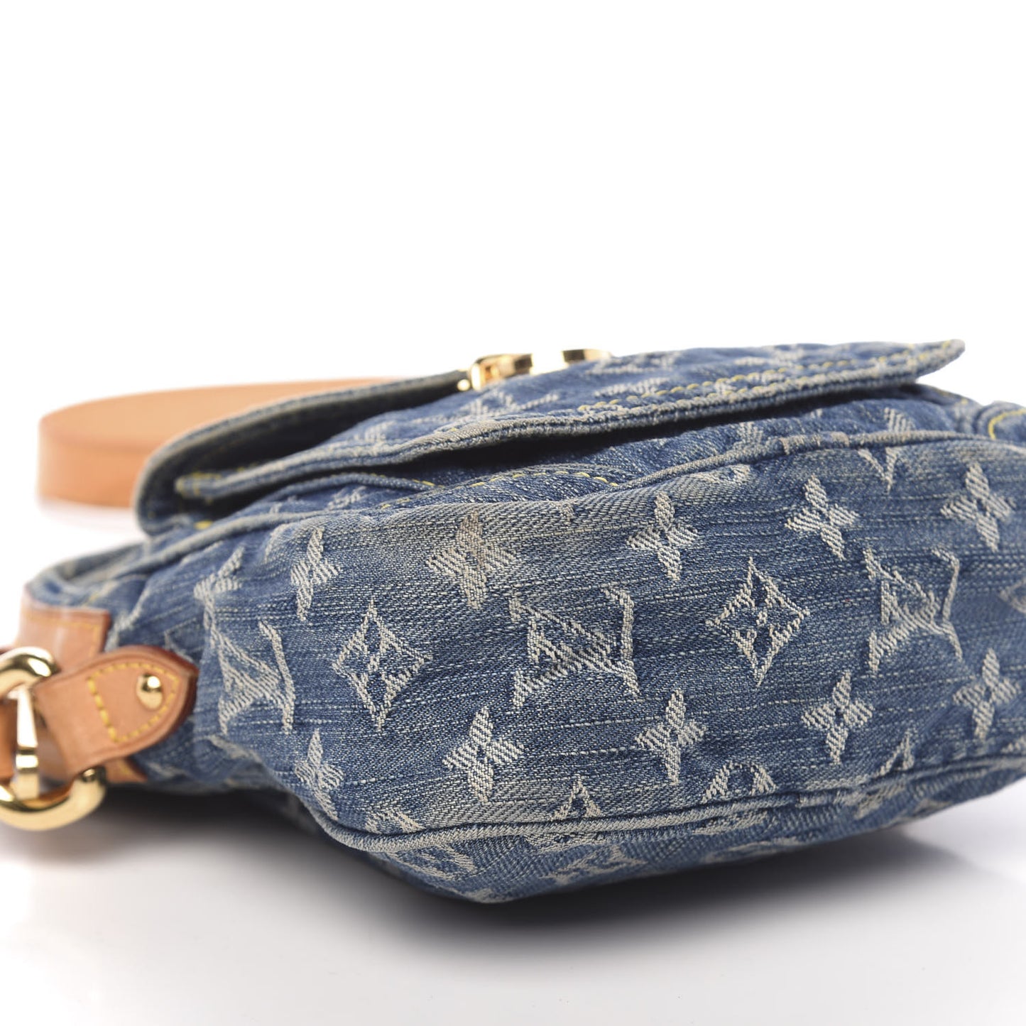 Denim Camera Bag Blue