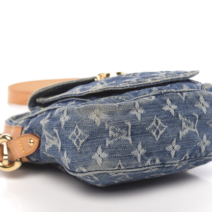 Louis Vuitton Denim Camera Bag Blue 9 of 11