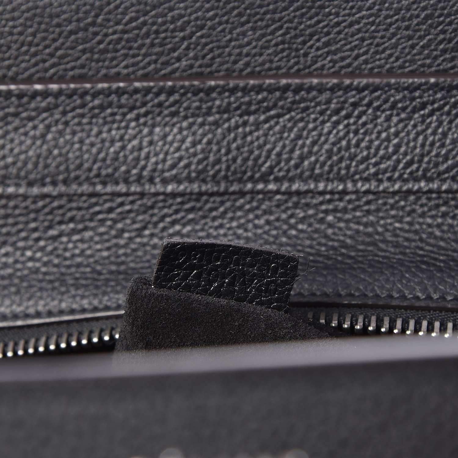 Celine Drummed Calfskin Mini Luggage Black 8 of 8