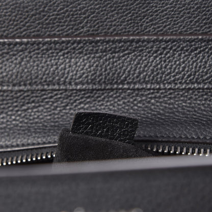 Celine Drummed Calfskin Mini Luggage Black 8 of 8