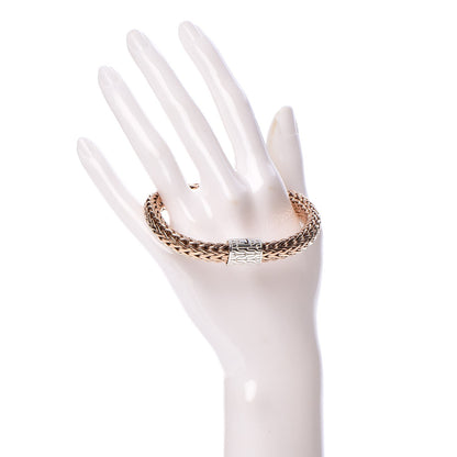 John Hardy Sterling Silver Bronze 10.5mm Classic Chain Bracelet 2 of 5