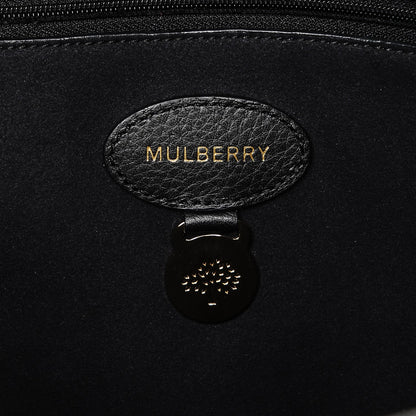 Mulberry Soft Small Grain Calfskin Tessie Tote Black 6 of 6
