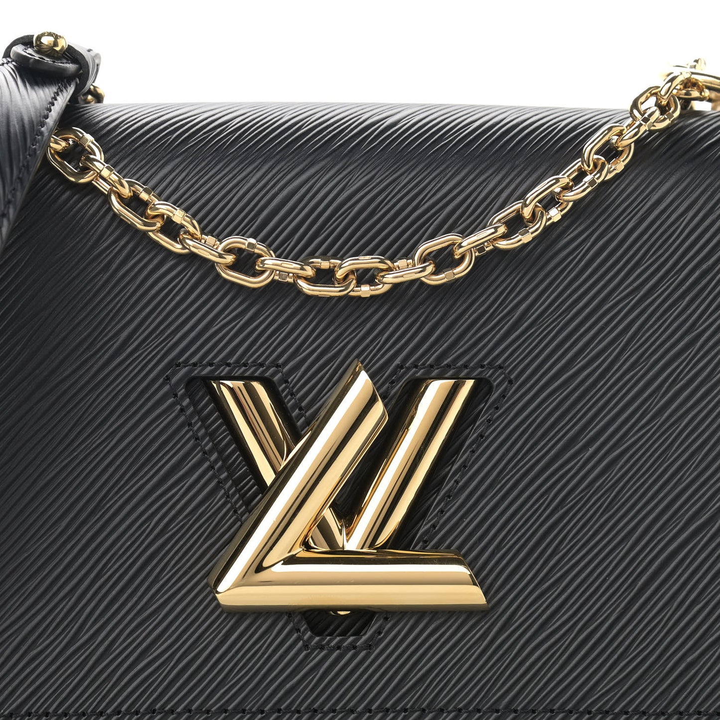 Epi Twist Shoulder Bag MM Black