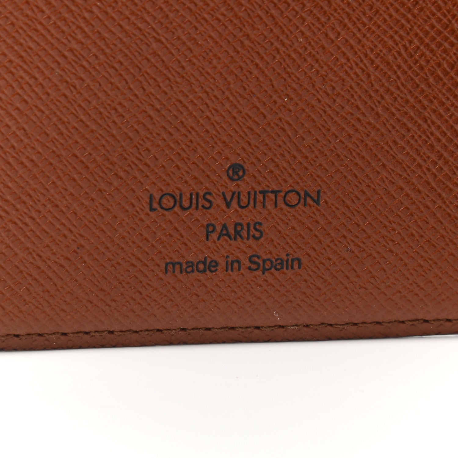 Louis Vuitton Monogram Checkbook Holder Case Wallet 6 of 6