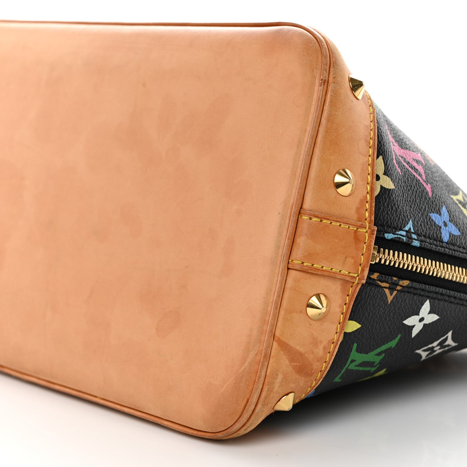 Louis Vuitton Monogram Multicolor Alma Black 10 of 17
