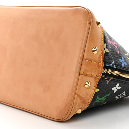 Louis Vuitton Monogram Multicolor Alma Black 10 of 17