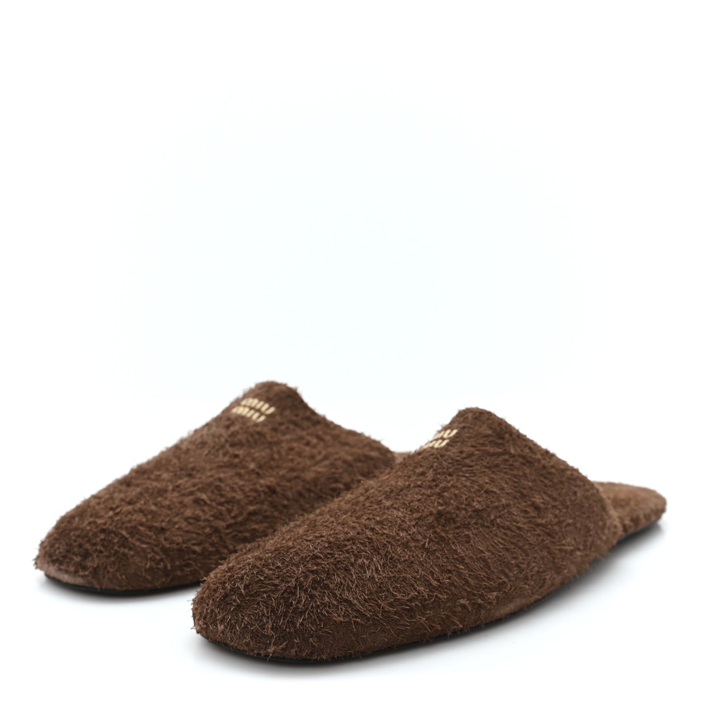 Scamosciato Slippers 38 Bruciato