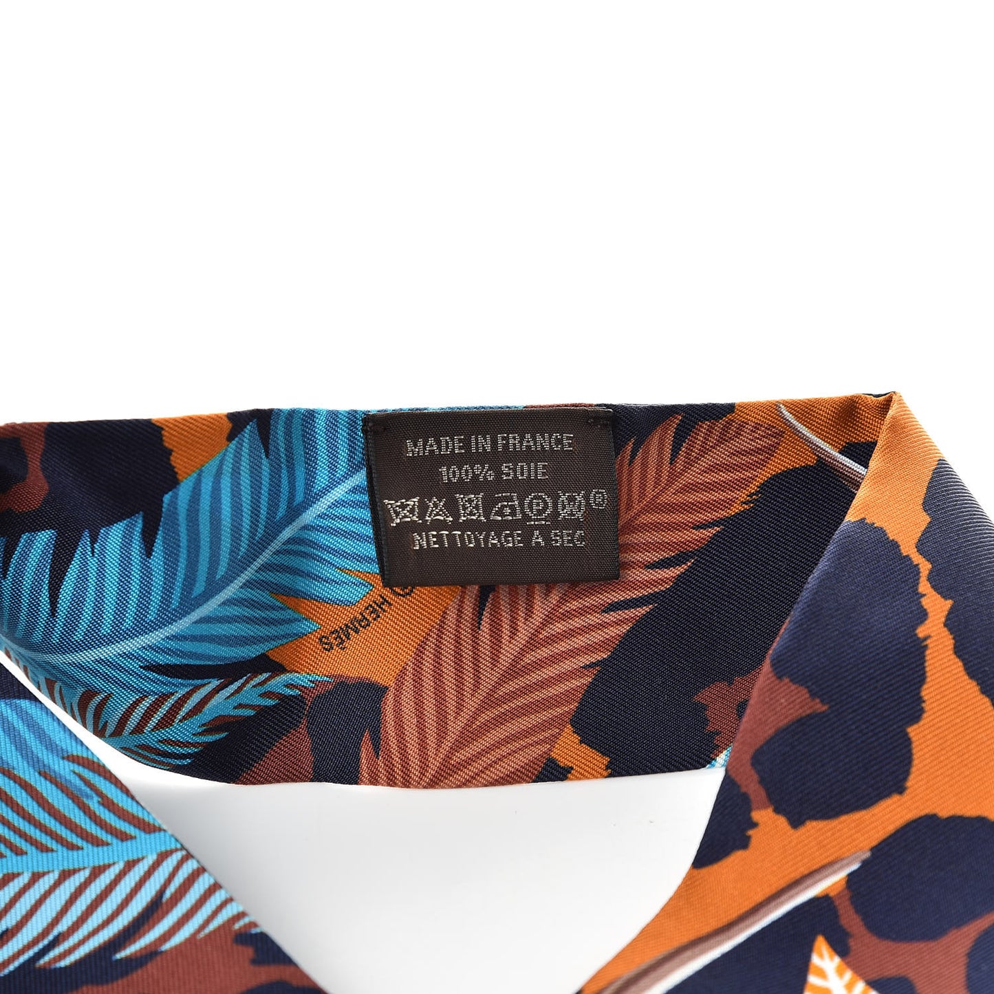 Silk Jaguar Quetzal Twilly Brun Bleu Orange