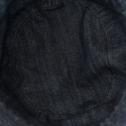 Prada Denim Re-Nylon Reversible Bucket Hat Blue Black 14 of 14